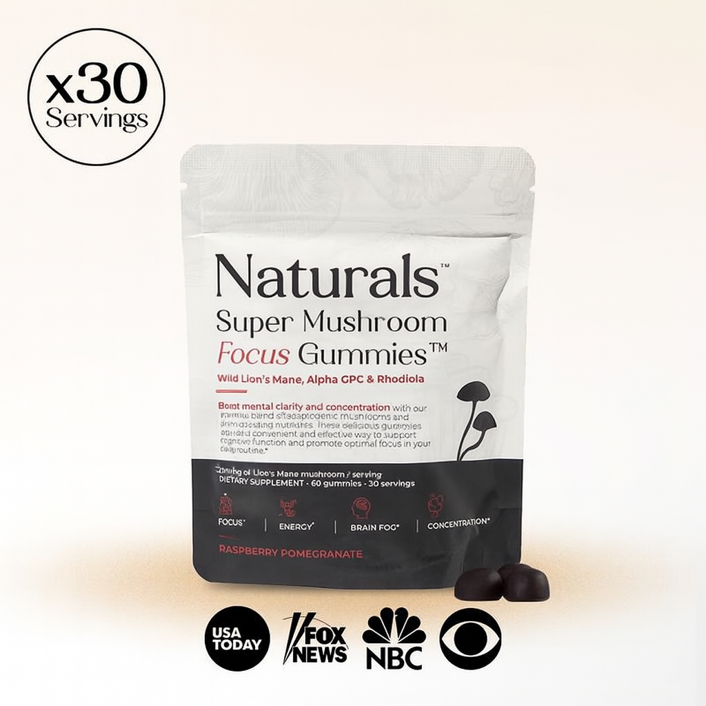 Naturals™ Super Mushroom Focus Gummies