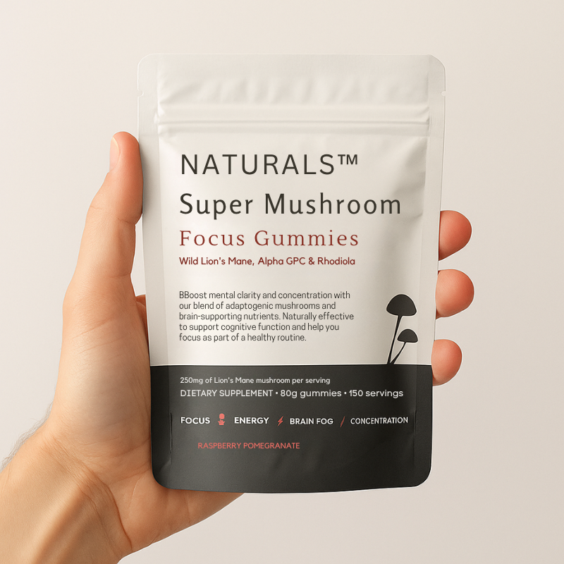 Naturals™ Super Mushroom Focus Gummies