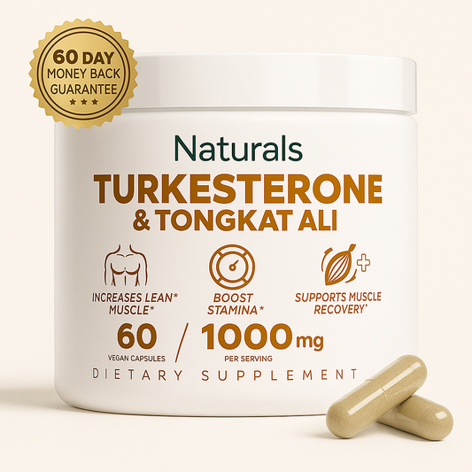 Naturals™ Turkesterone & Tongkat Ali Supplement